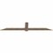 Ekena Millwork Eugene Smooth Timber Gable Bracket, Douglas Fir, 96"W x 20"H x 1 1/2"D x 5 1/2"F, 5/12 Pitch GBW096X20X0206EUG00SDF - alternate 4